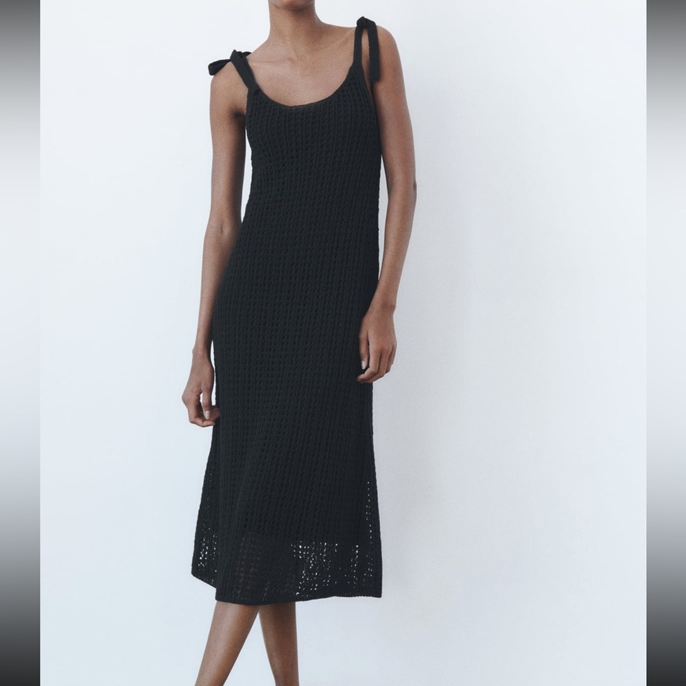 Crochet Midi Dress